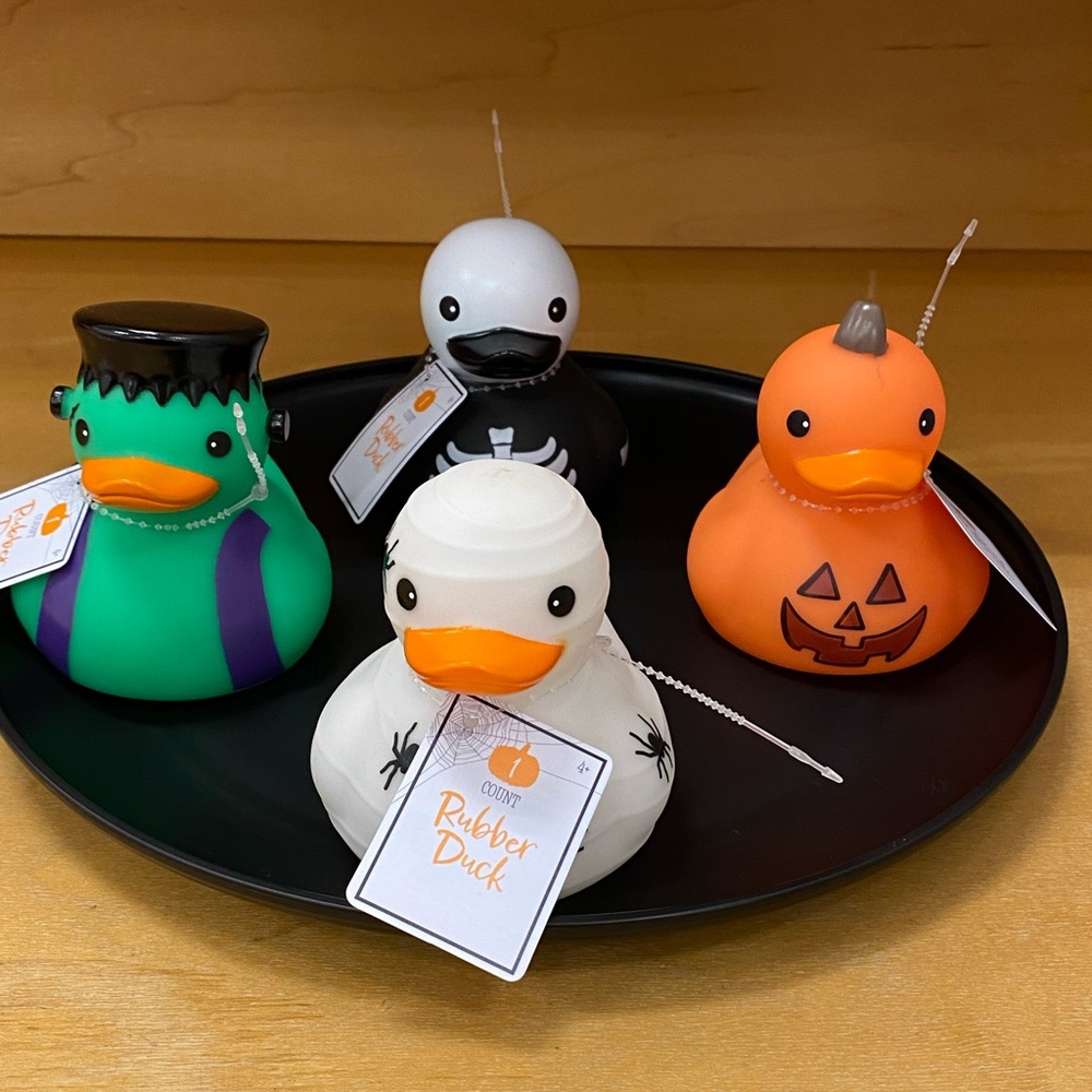 Target Bullseye Halloween Rubber Duck Set